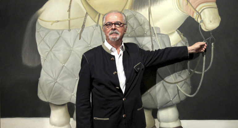 Fernando Botero. Foto: EFE.