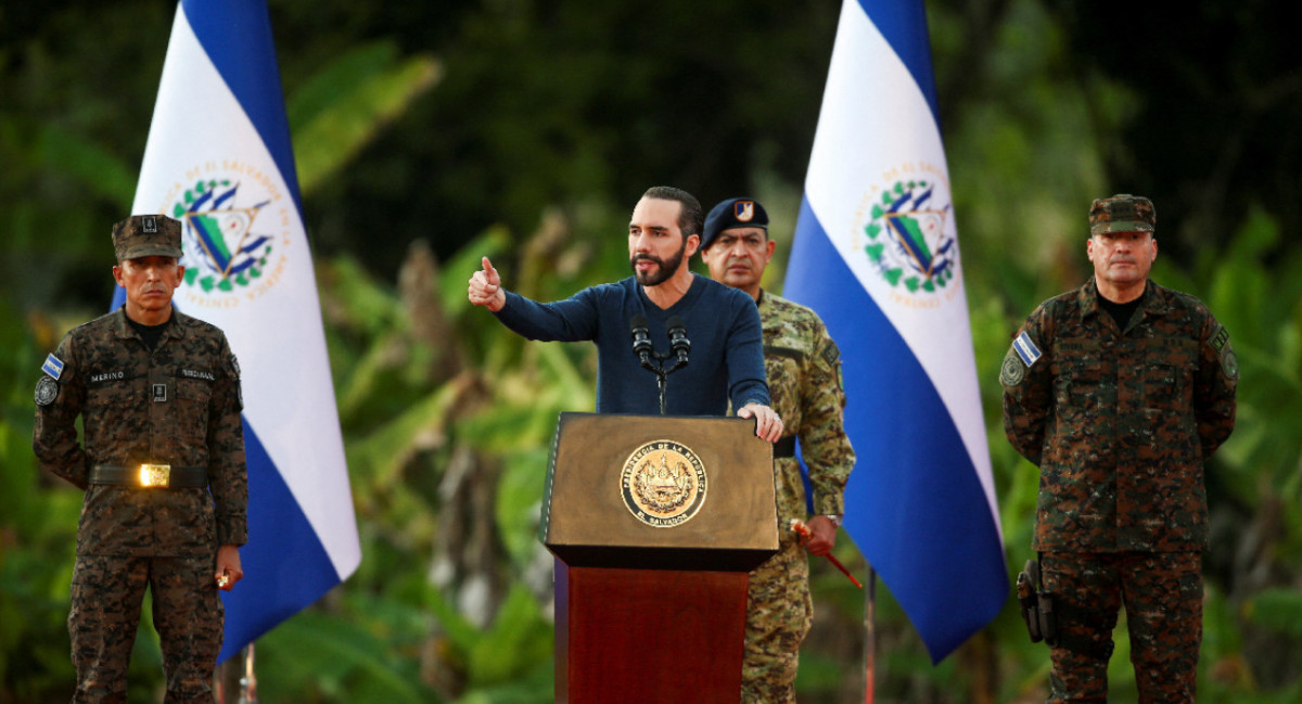 Nayib Bukele, El Salvador. Foto: Reuters