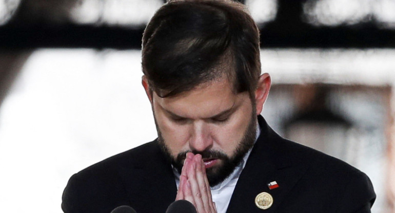 Gabriel Boric, presidente de Chile. Foto: Reuters.