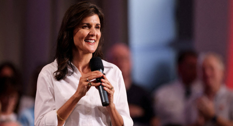 Nikki Haley, Partido Republicano. Foto: Reuters.