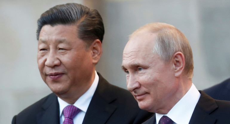 Xi Jinping y Vladimir Putin. Foto: Reuters.