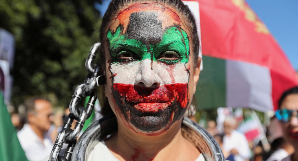 Protestas en Irán. Foto: NA.