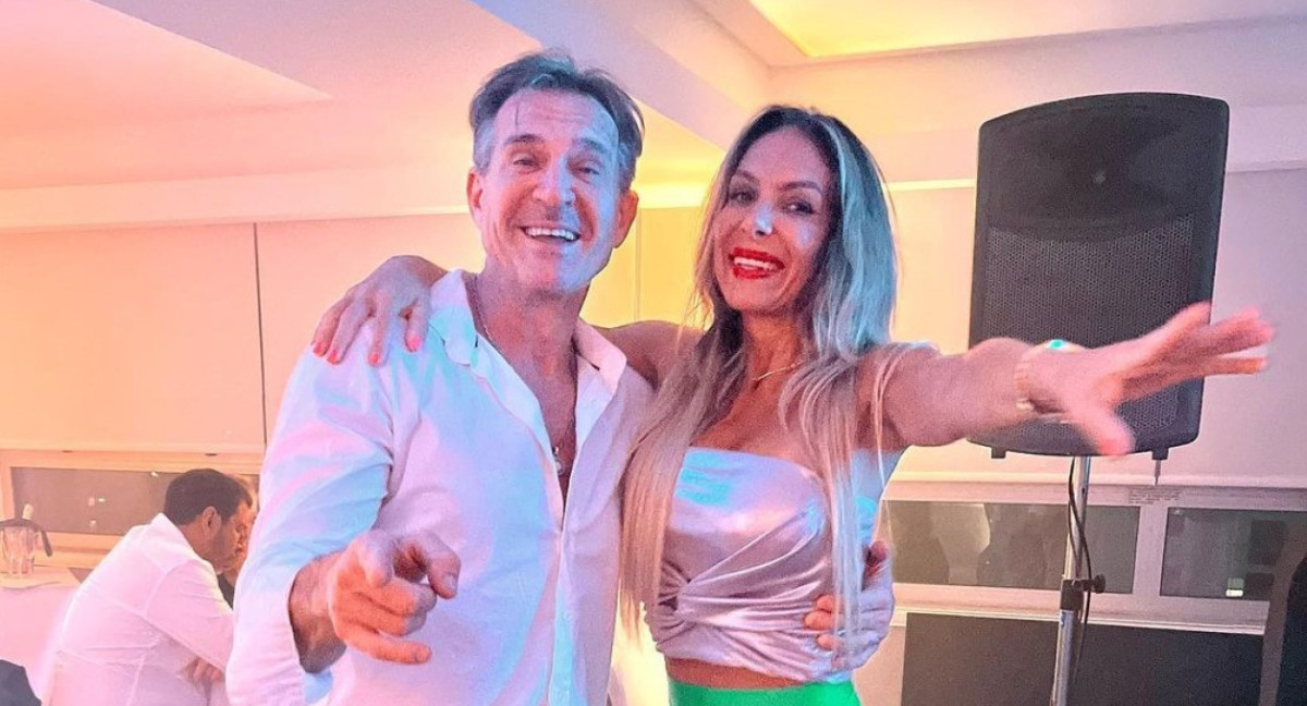 Aníbal Lotocki y María José Favarón. Foto: Instagram @majo_favarón.