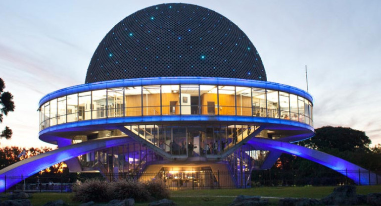 Planetario Galileo Galilei. Foto: Buenos Aires Ciudad.