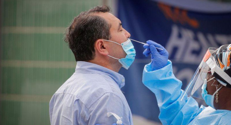 Coronavirus en Estados Unidos. Foto: Reuters