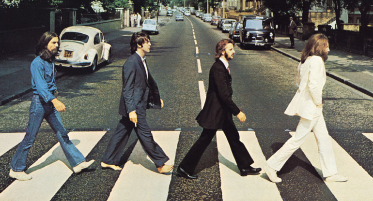 The Beatles, Abbey Road. Foto: Archivo.