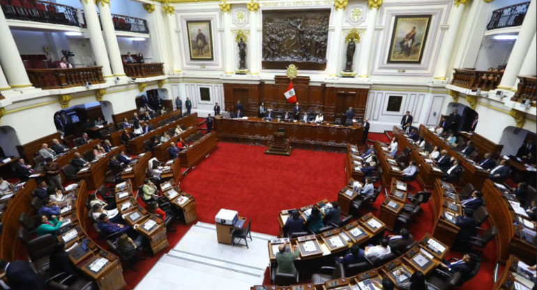 Parlamento de Perú. Foto: Instagram/ @congresodelperu