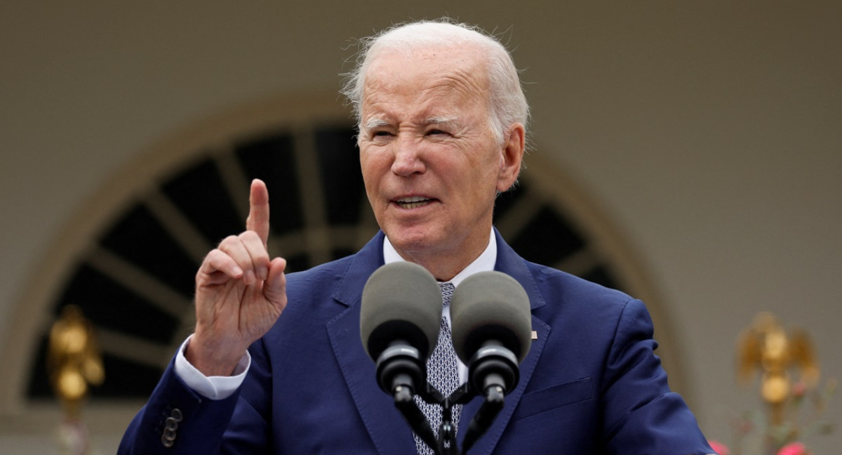 Joe Biden, presidente de Estados Unidos. Foto: Reuters.