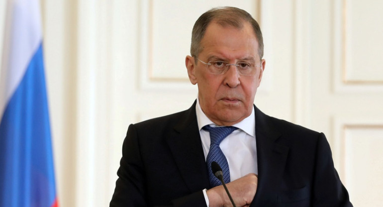 Serguéi Lavrov, ministro ruso de Exteriores. Foto: Reuters.