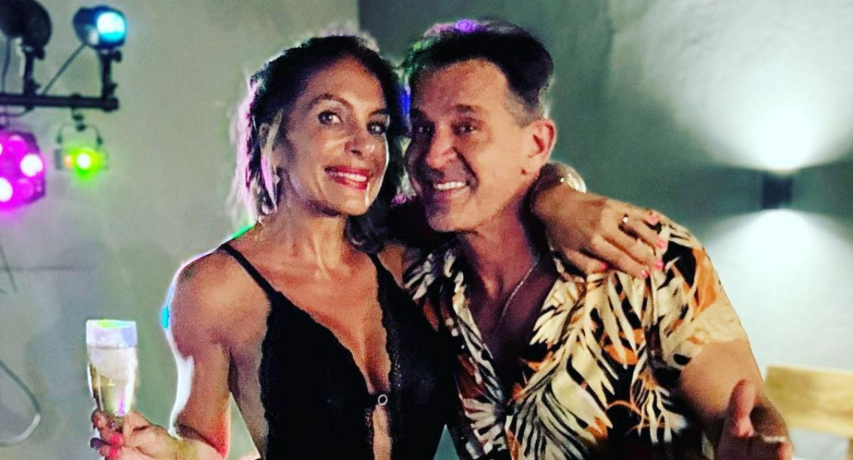 Majo Favarón y Aníbal Lotocki. Foto: Instagram,