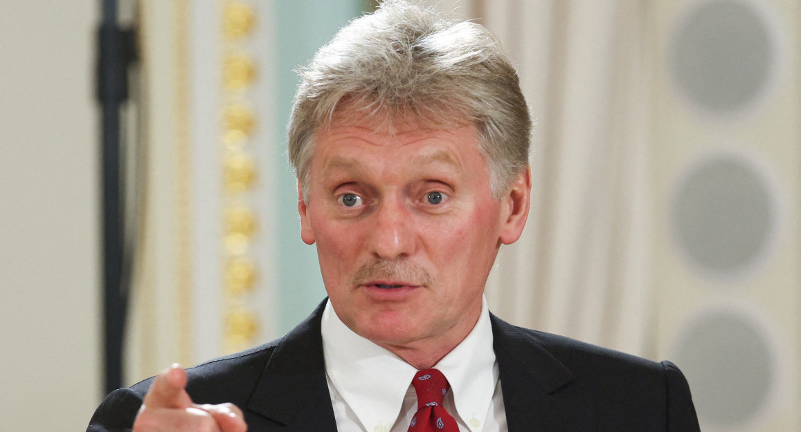 Portavoz de la Presidencia de Rusia, Dmitri Peskov. Foto: Reuters.