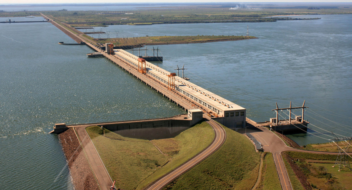 Represa de Yacyretá. Foto: NA.