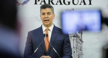 Santiago Peña. Foto: EFE.