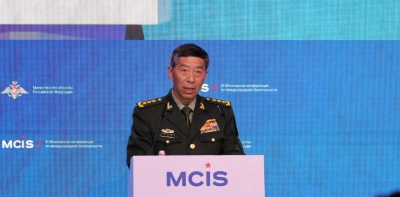 Li Shangfu, ministro de Defensa chino. Foto: Reuters.