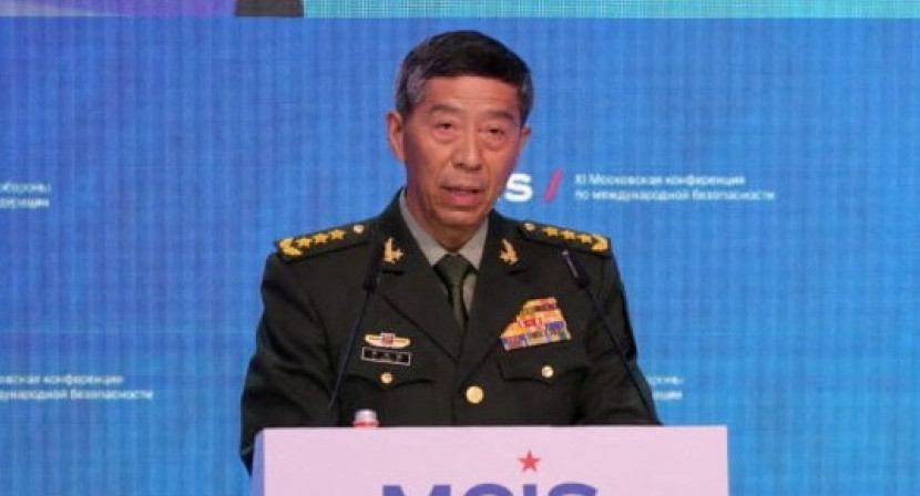 Li Shangfu, ministro de Defensa chino. Foto: Reuters.