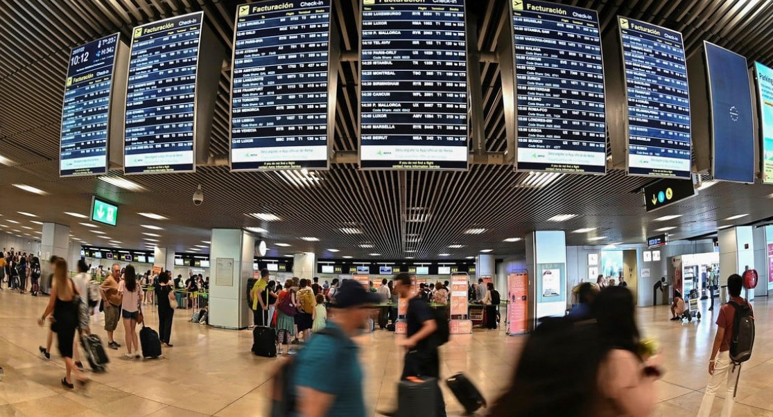 Aeropuerto de España. Foto: EFE