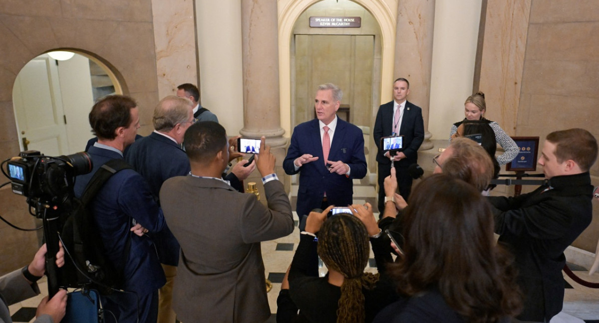 Kevin McCarthy, presidente de la Cámara de Representantes. Foto: Reuters.