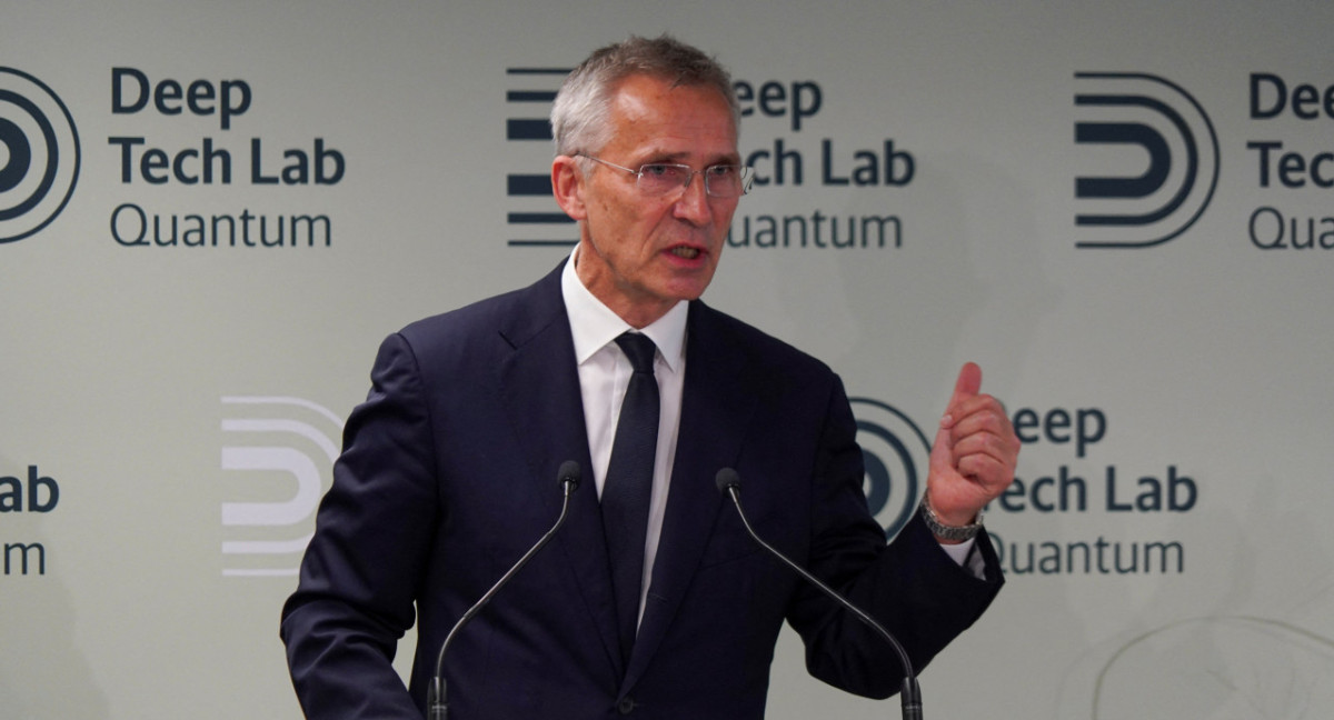 Jens Stoltenberg, secretario general de la OTAN. Foto: REUTERS.