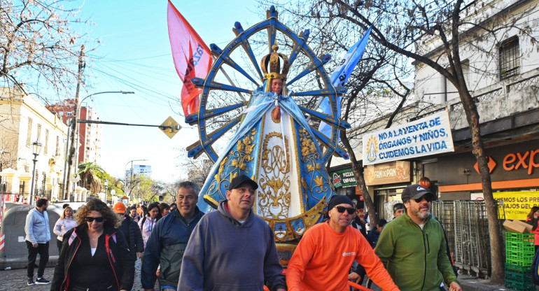 Peregrinación a Luján. Foto: Télam.