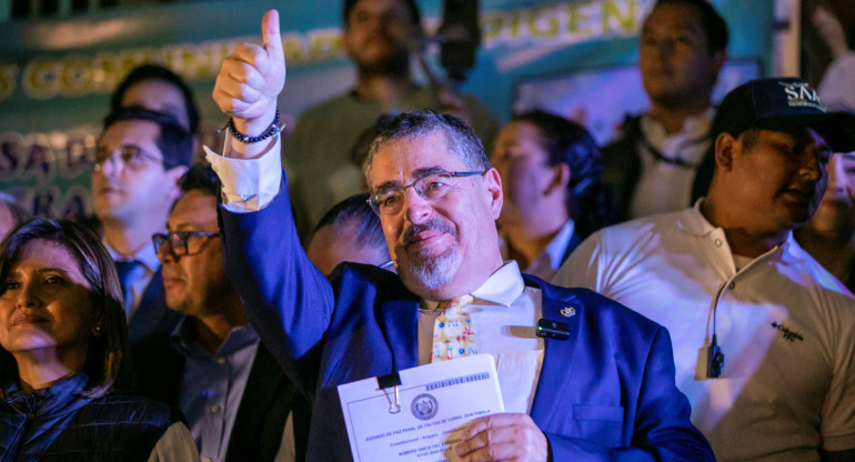 Bernardo Arévalo de León, presidente de Guatemala. Foto: Reuters.