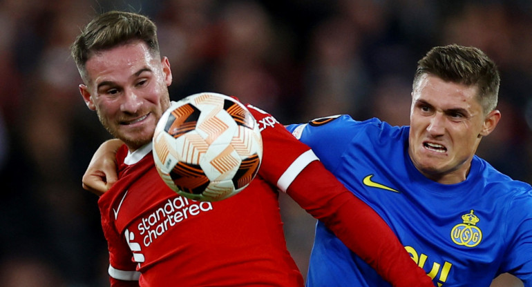 Europa League, Liverpool vs. Union Saint Gilloise. Foto: REUTERS.