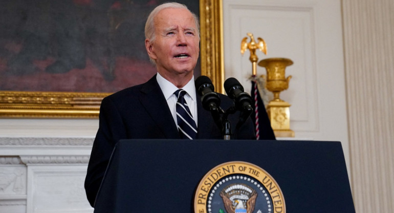 Los republicanos culparon a Joe Biden tras el ataque de Palestina a Israel. Foto: Reuters.