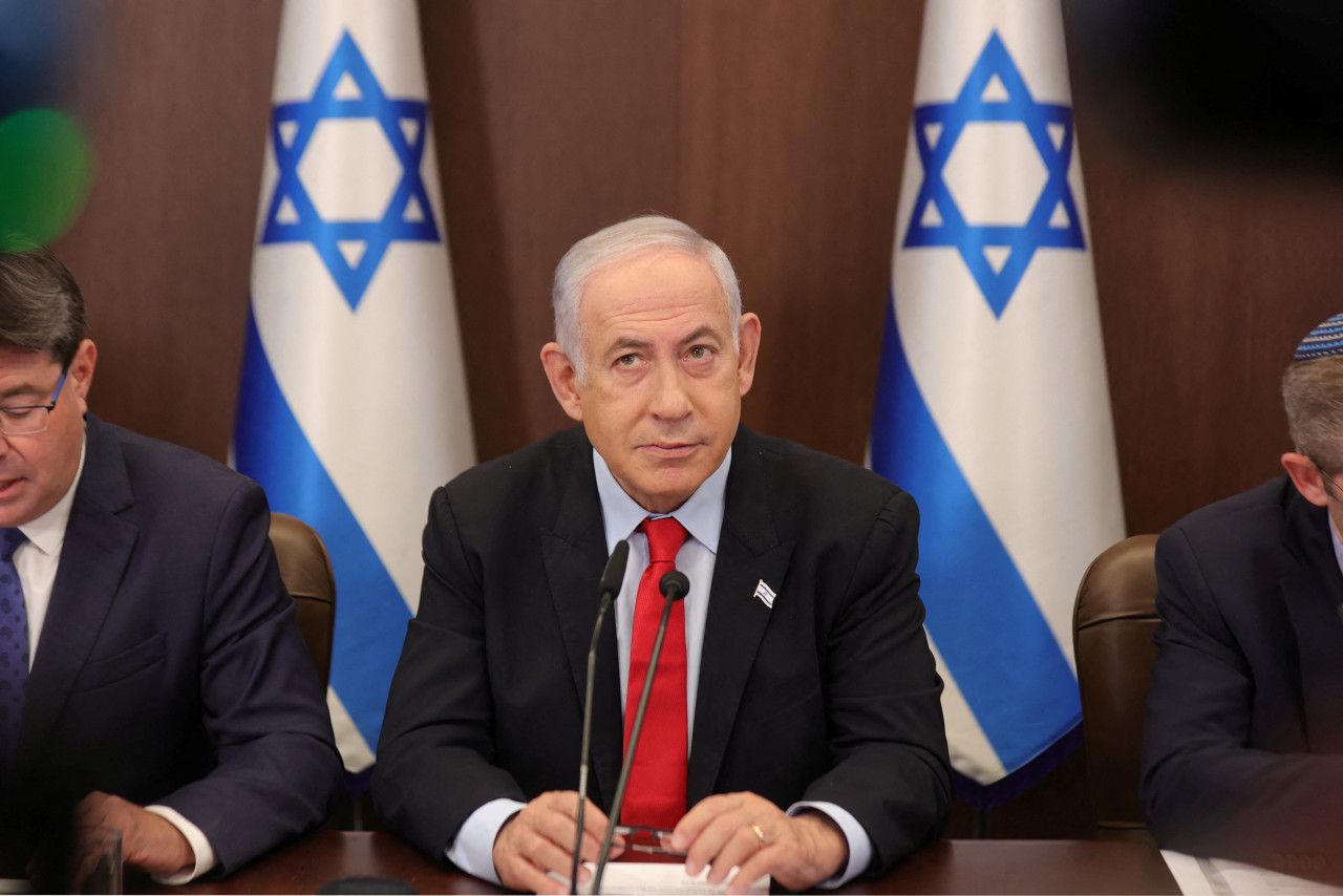 Benjamín Netanyahu, primer ministro de Israel. Foto: Reuters.