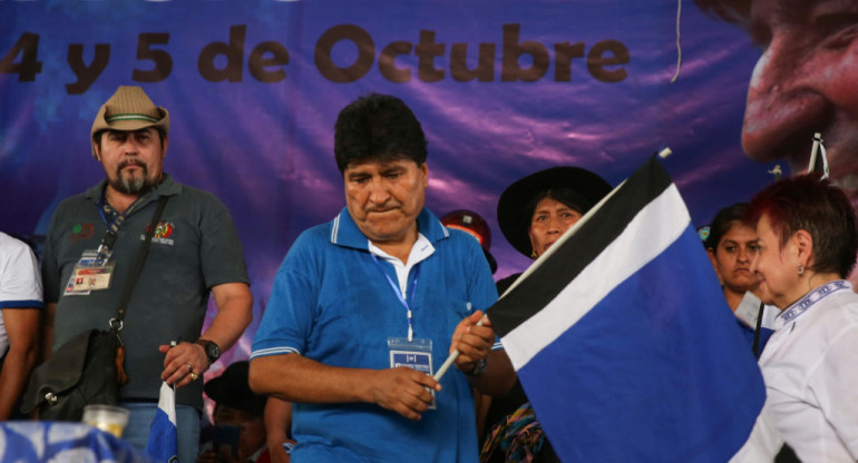 Evo Morales. Foto: EFE.