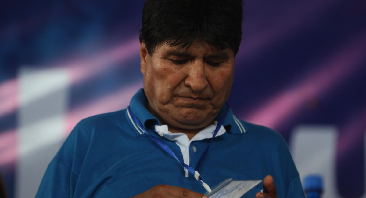 Evo Morales. Foto: EFE.