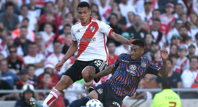 Marcelo Herrera; River Plate vs. Talleres de Córdoba. Foto: Télam.