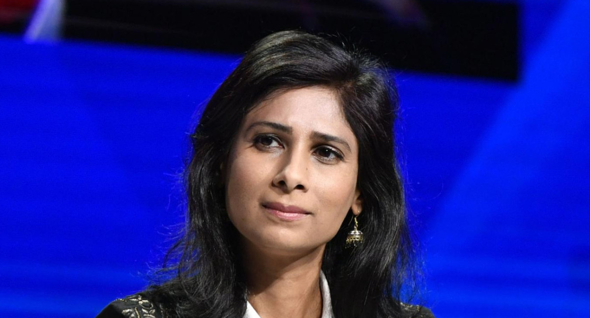 Gita Gopinath, subdirectora gerente del FMI. Foto: EFE