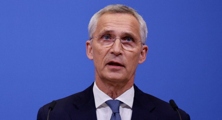 Jens Stoltenberg, OTAN. Foto: Reuters.