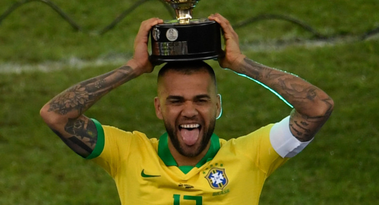 Dani Alves. Foto: NA.