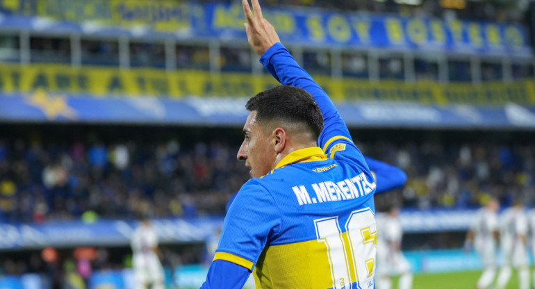 Miguel Merentiel, Boca. Foto: NA