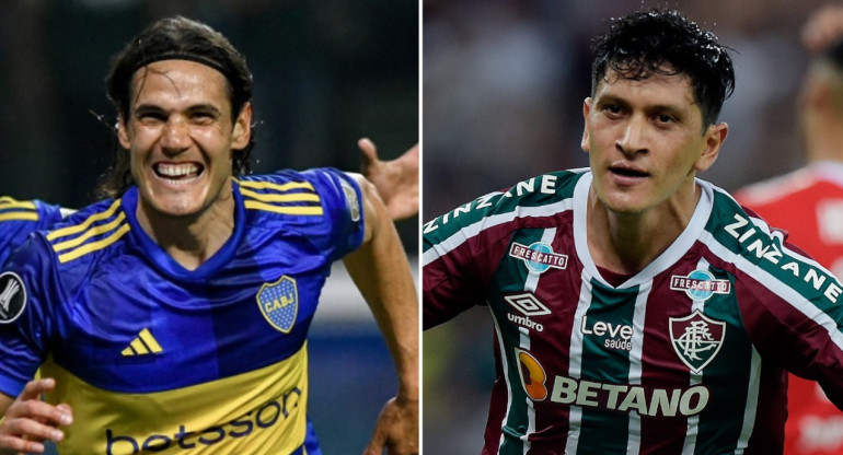 Boca Juniors y Fluminense jugarán la final de la Libertadores el 4 de noviembre. Fotos: NA.