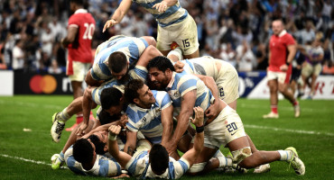 Los Pumas, Mundial de rugby. Foto: Télam