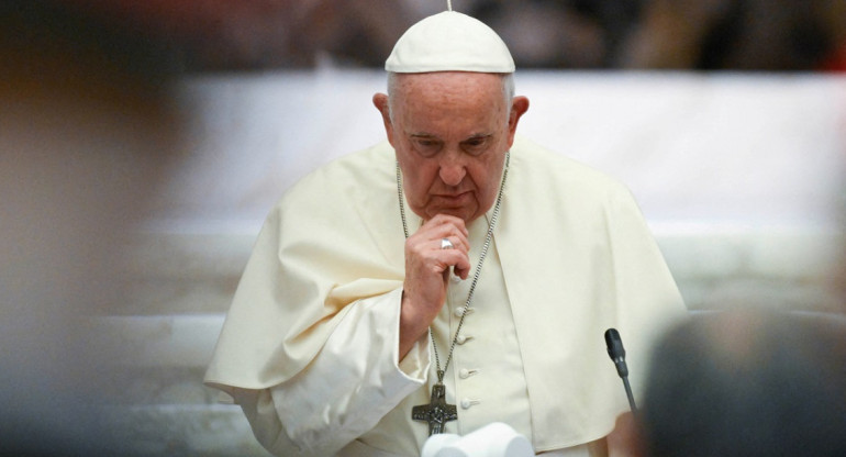 El papa Francisco advirtió sobre el cambio climático. Foto: Reuters.