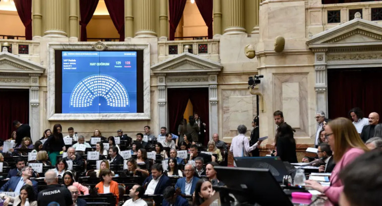 Cámara de Diputados. Foto: NA