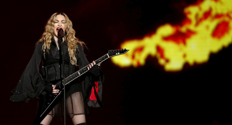 Madonna abrió su gira musical. Foto: Reuters.