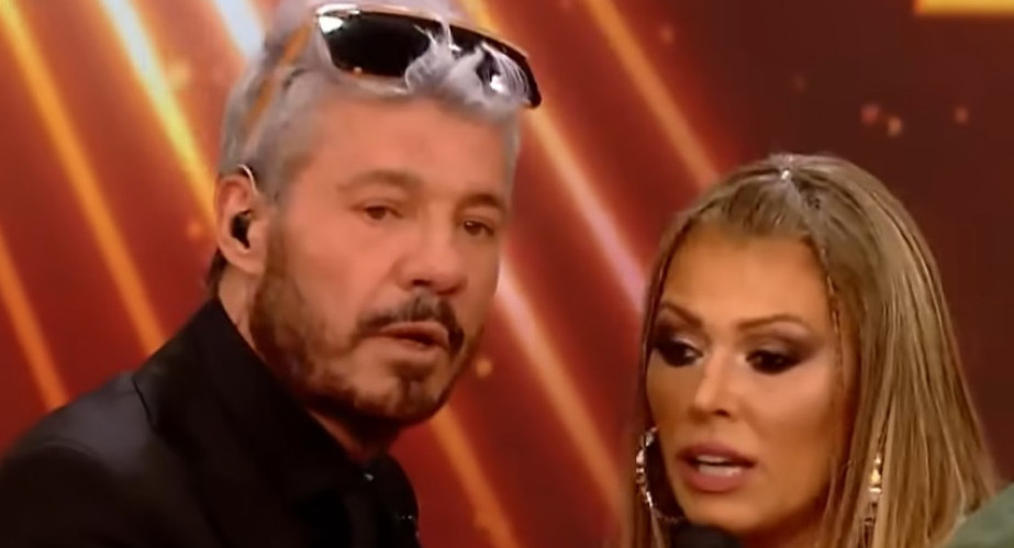 Coki Ramírez y Marcelo Tinelli. Foto: captura.