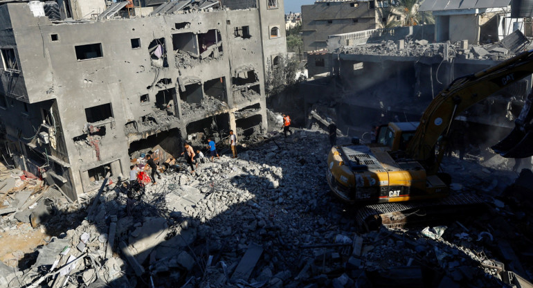 Conflicto en Franja de Gaza. Foto: Reuters.