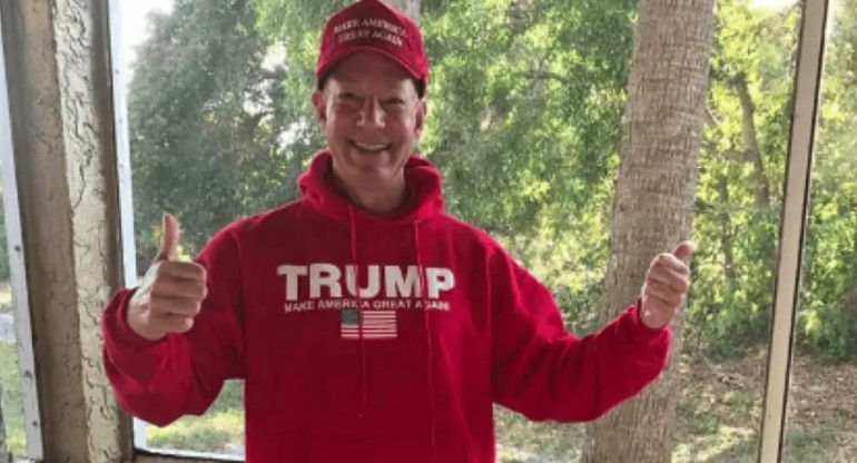 Steve Alambik, donante de las campañas de DeSantis y Trump. Foto: redes sociales