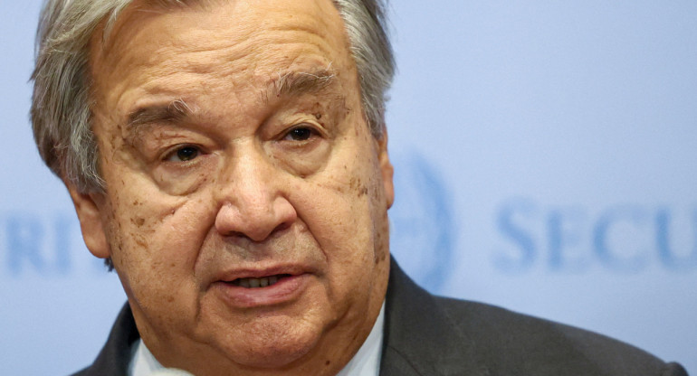 António Guterres. Foto: REUTERS.