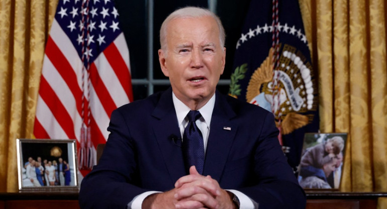 Joe Biden, presidente de Estados Unidos. Foto: Reuters.