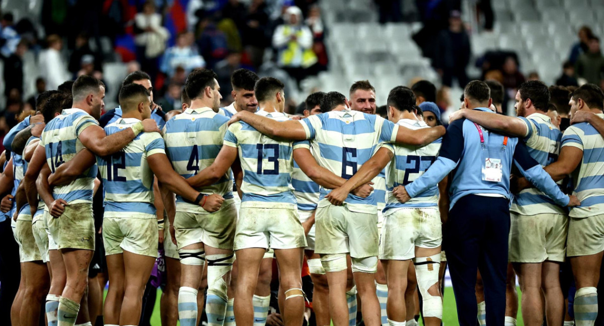 Los Pumas, Mundial de rugby. Foto: EFE