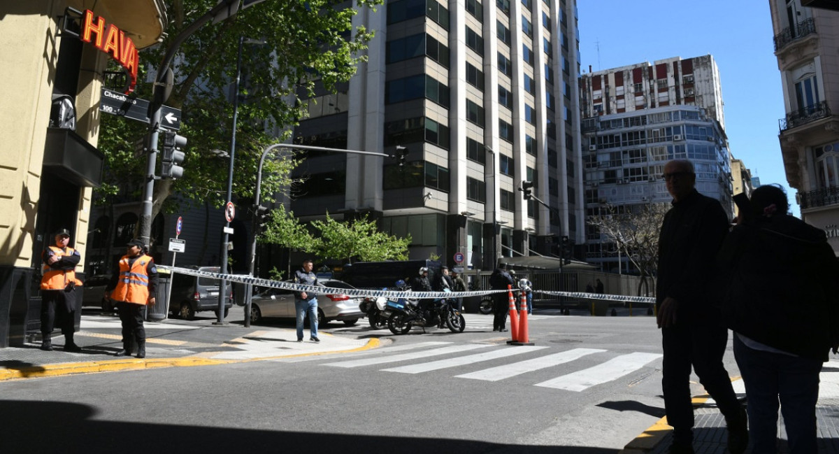 Embajada de Israel en Argentina. Foto: Télam.