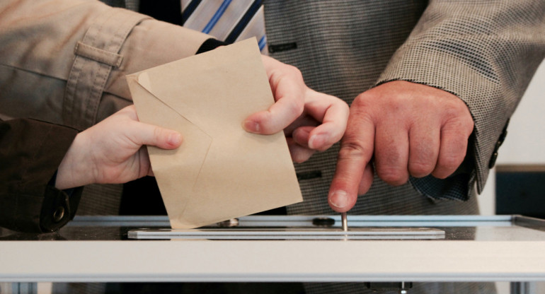 Votación; Voto. Foto: Unsplash.