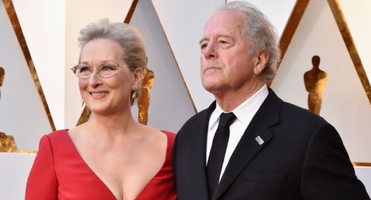 Meryl Streep y su esposo Don Gummer. Foto: NA.