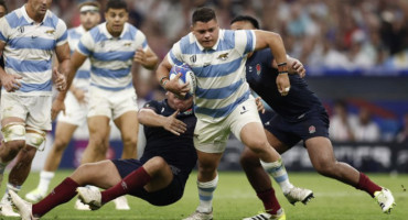 Los Pumas, rugby. Foto: NA