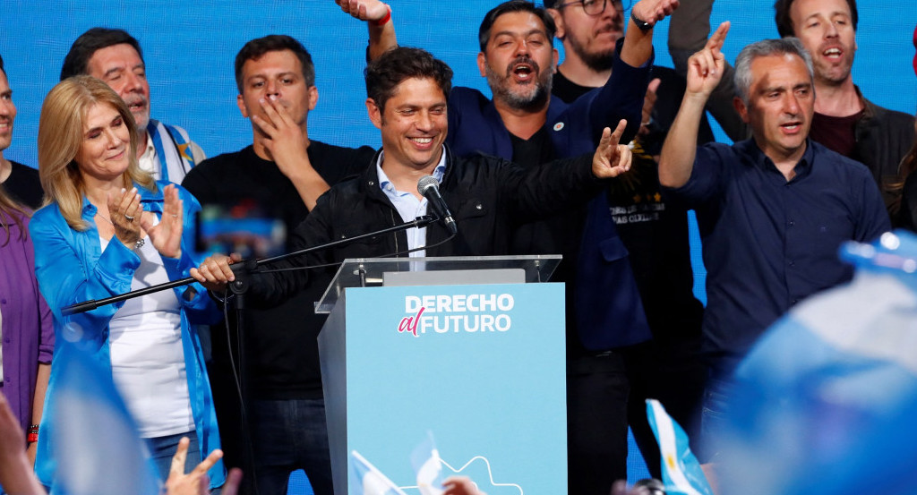 Discurso de Kicillof. Foto: NA.